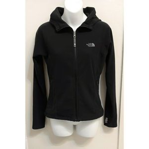 The NORTH FACE Jacket Hoodie Zipper Black X-Small